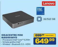 Lenovo - Ideacentre Mini 91b20038yd
