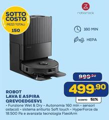 Roborock - Robot Lava E Aspire QREVOEDGE5V 1