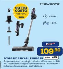 Rowenta - Scopa Ricaricabile RH6A35
