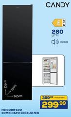 Candy - Frigorifero Combinato CCG3L517EB