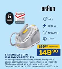 Braun - Sistema Da Stiro IS3231GY Carestyle 3