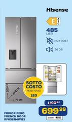 Hisense - Frigorifero FRENCH DOOR Rf632n4weiei