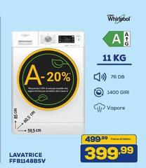 Whirlpool - Lavatrice FFB1148BSV