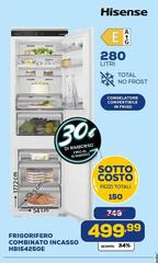Hisense - Frigorifero Combinato Incasso HBI54250E