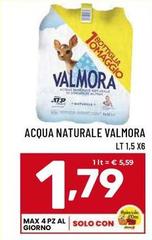 Valmora - Acqua Naturale