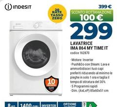 Indesit - Lavatrice IMA 864 MY TIME IT