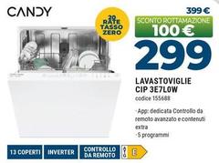 Candy - Lavastoviglie CIP 3E7L0W