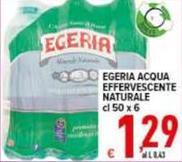 Egeria - Acqua Effervescente Naturale
