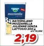 Bayernland - Mozzarella Julienne Senza Lattosio