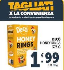 Gusto decò - Honey Rings