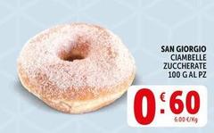 San giorgio - Ciambella Zuccherate