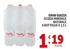 Guizza - Acqua Minerale Naturale