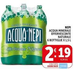 Natural - Acqua Minerale Effervescente e