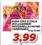 Rana -  Giro Di Italia Mozzarella Limone- Carbonara