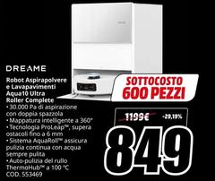 Dreame - Robot Aspirapolvere E Lavapavimenti Aqua 10 Ultra Roller Complete