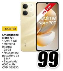 Realme - Smartphone Note 70t