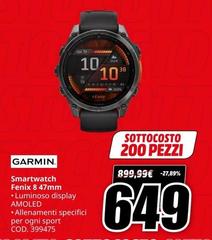 Garmin - Smartwatch Fenix 8 47mm