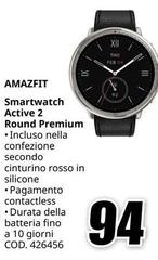 Amazfit - Smartwatch Active 2 Round Premium