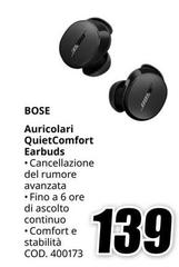 Bose - Auricolari QuietComfort Earbuds