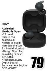 Sony - Auricolari Linkbuds Open