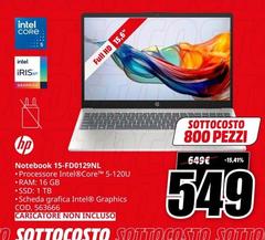 HP - Notebook 15-FD0129NL