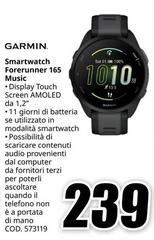 Garmin - Smartwatch Forerunner 165 Music