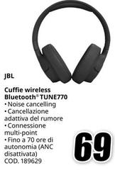 Jbl - Cuffie Wireless Bluetooth TUNE770