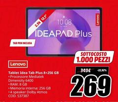Lenovo - Tablet Idea Tab Plus 8+256 GB