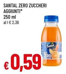 Santal - Zero Zuccheri Aggiunti