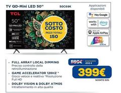 TCL - Tv Qd-Mini Led 50