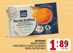 Nutrifree - Bontà Soffice Con Carota E Succo Di Arancia Senza Glutine