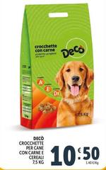 Gusto decò - Crocchette Per Cane Con Carne E Cereali