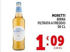 Moretti - Birra Filtrata A Freddo