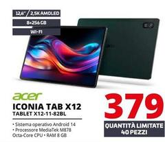 Acer - Iconia Tab X12 Tablet X12-11-82BL