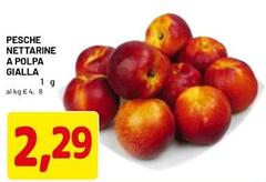 Pesche Nettarine A Polpa Gialla