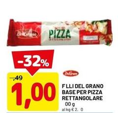 F.lli del grano - Base Per Pizza Rettangolare