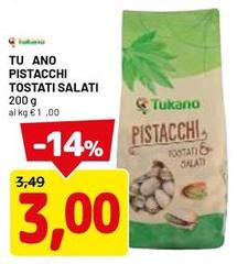 Tukano - Tu Ano Pistacchi Tostati Salati