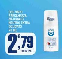 Deo -  Vapo Freschezza Naturale/ Neutro Extra Delicato