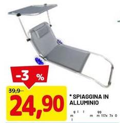 Spiaggina In Alluminio