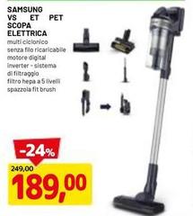 Samsung - Vs Et Pet Scopa Elettrica