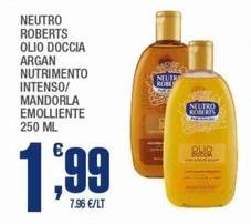 Neutro Roberts - Olio Doccia Argan Nutrimento Intenso