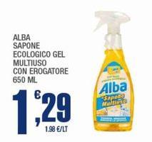 Alba - Sapone Ecologico Gel Multiuso Con Erogato