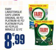 Fairy - Lavastoviglie Caps Lemon Original