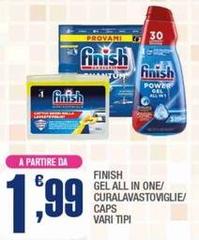 Finish - Gel All In One/ Curalavastoviglie/ Caps