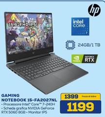 HP - Notebook 15-FA2027NL