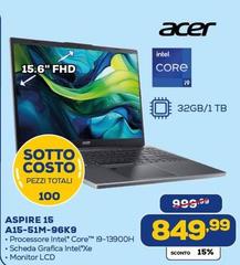 Acer - Aspire 15 A15-51M-96K9