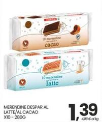 Merendine Despar Al Latte/Al Cacao
