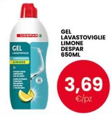 Despar - Gel Lavastoviglie Limone