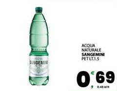 Sangemini - Acqua Naturale Pet