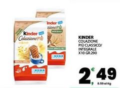 Kinder - Colazione Più Classico/ Integrale